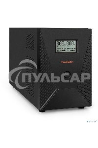 Источник бесперебойного питания ExeGate EP287660RUS SpecialPro Smart LLB-3000.LCD.AVR.EURO.RJ.USB 3000VA/1800W, LCD, AVR, 4 евророзетки, RJ45/11, USB, черный