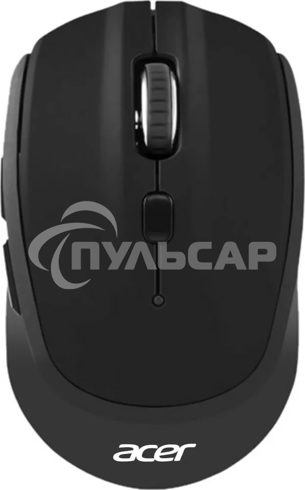 Мышь беспроводная Acer OMR040 черный, 1600 dpi, радиоканал, USB, кнопки - 6