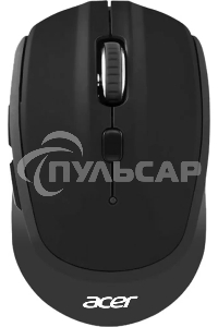 Мышь беспроводная Acer OMR040 черный, 1600 dpi, радиоканал, USB, кнопки - 6