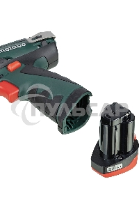 Дрель-шуруповерт Metabo PowerMaxx BS 600984000, Аккумуляторный, 10,8В, 2 АКБ