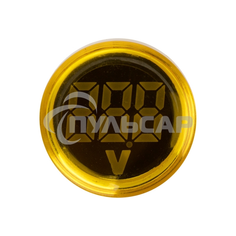 Индикатор значения напряжения желтый VD22 70-500 В Rexant