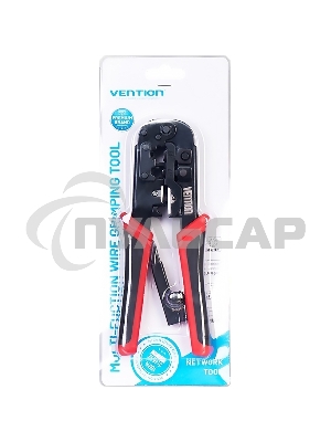 Обжимной инструмент Vention для витой пары с фиксатором RJ45/RJ12/RJ14/RJ11 (8p8c,6p6c,6p4c,6p2c)