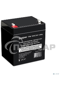 Батарея ExeGate EX282945RUS DTM 6012 (6V 1.2Ah, клеммы F1)