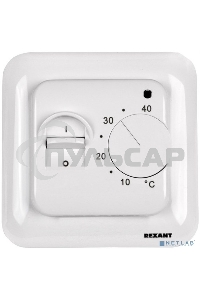 Терморегулятор Rexant механический с датчиком температуры пола /3500Вт/ 51-0531