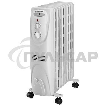 Обогреватель масляный Engy EN-1309 (9 секций) белый, 2000 Вт,.20 м2, термостат