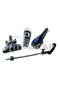 Пылесос вертикальный Endever VC-286 серый, питание от сети, 100 Вт, уборка сухая, пылесборник 1.9 л