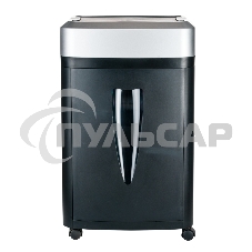 Шредер Office Kit S145 (секр.P-5)/фрагменты/8лист./20лтр./скрепки/скобы/пл.карты/CD