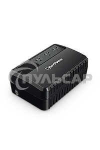 Источник бесперебойного питания CyberPower Line-Interactive BU600E 600VA/360W (3 EURO)
