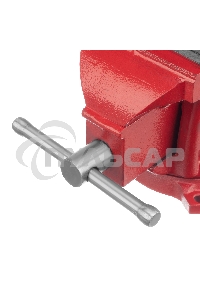 Тиски слесарные Matrix, 125 мм, поворотные, с наковальней