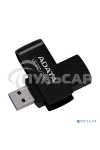 Флешка USB ADATA UC310 (UC310-256G-RBK), 256 Gb, USB 3.2 Gen1, R/W 100/30, черный