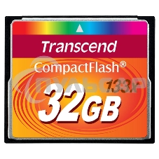 Флеш карта CF 32Gb Transcend TS32GCF133 w/o adapter