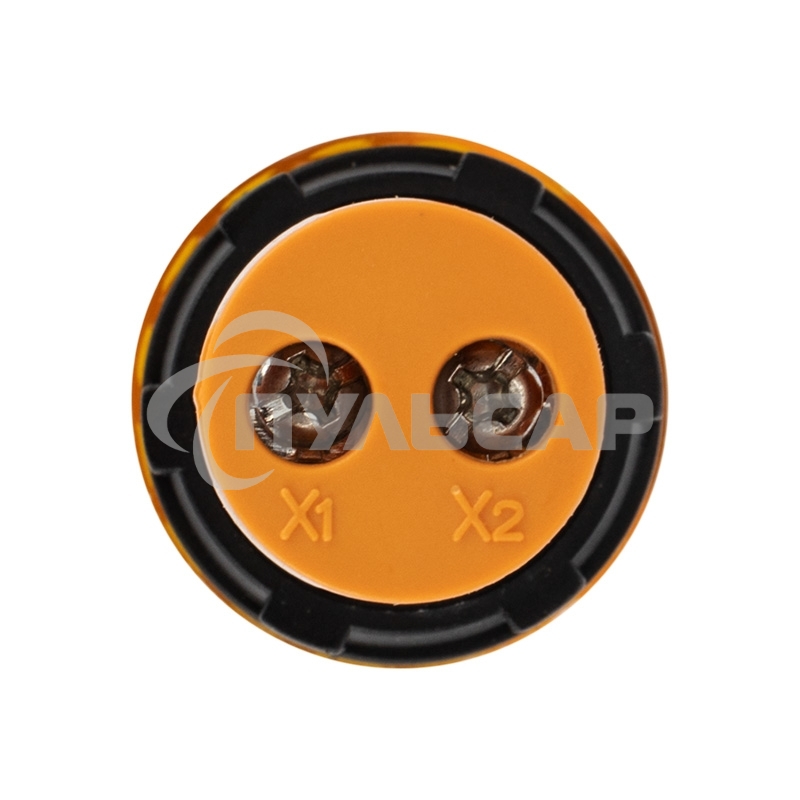 Индикатор значения напряжения желтый VD22 70-500 В Rexant