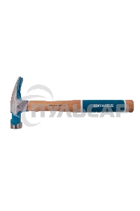 Молоток-гвоздодер,560 г, угол 75, магнит, обрезиненная рукоятка AMERICAN HICKORY GROSS