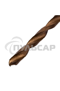 Сверло по металлу Matrix, 4 мм, HSS, нитридтитановое покрытие, цилиндрический хвостовик