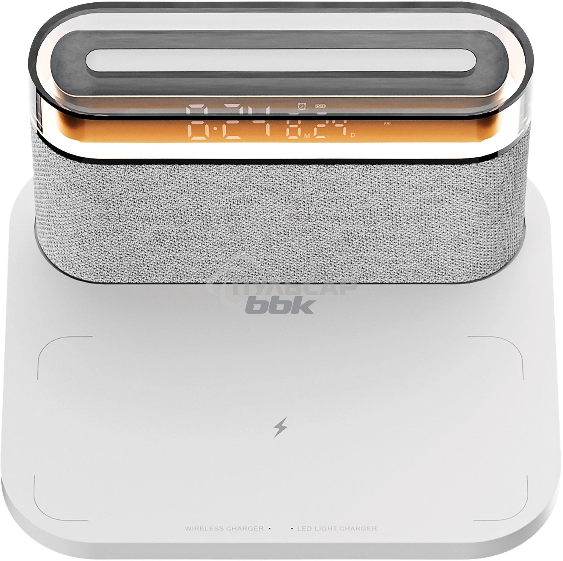 Портативная колонка BBK BTA2020 белый 5W 1.0 BT 10м 1200mAh