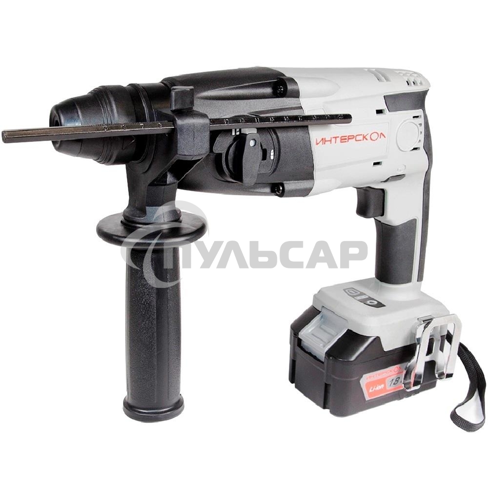 Перфоратор ИНТЕРСКОЛ ПА-18/18Л2 329.0.0.74, без АКК и ЗУ, кейс, АПИ