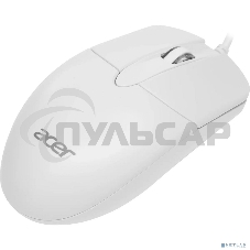 Мышь проводная Acer OMW300 белый, 1200 dpi, USB, кнопки - 3