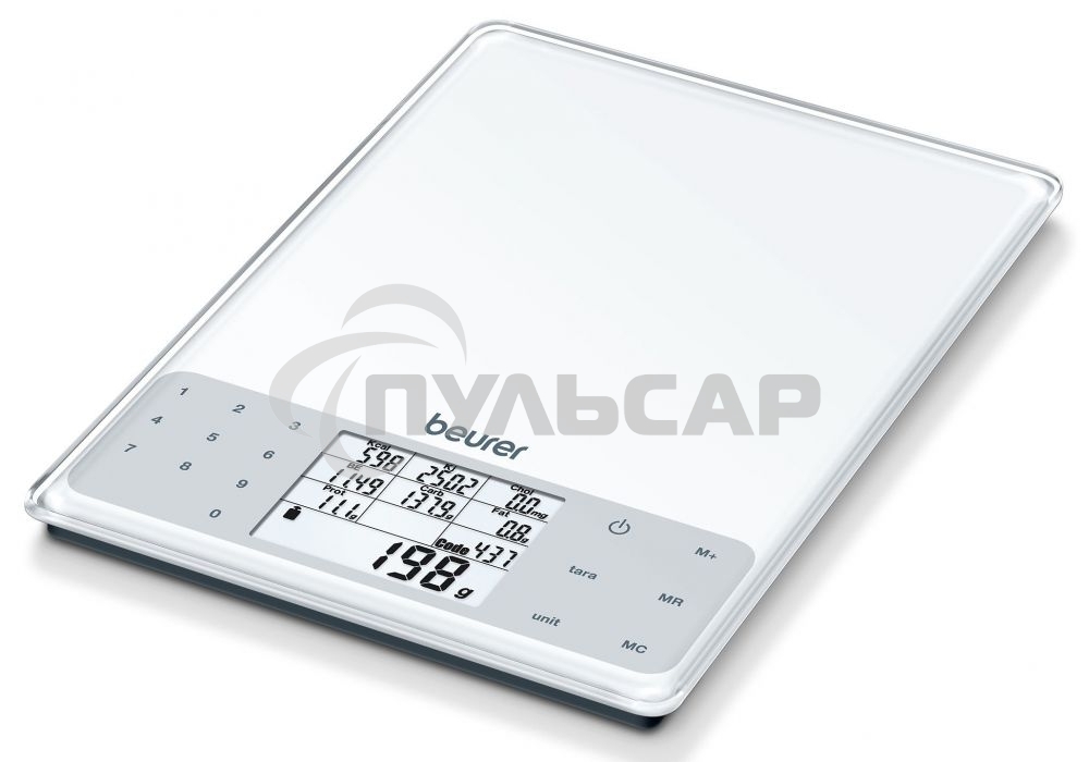 Кухонные весы Beurer DS61 макс.вес:5кг белый
