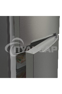 Холодильник Candy CCRN 6180S серебро двухкамерный 227/106л морозилка снизу, No Frost