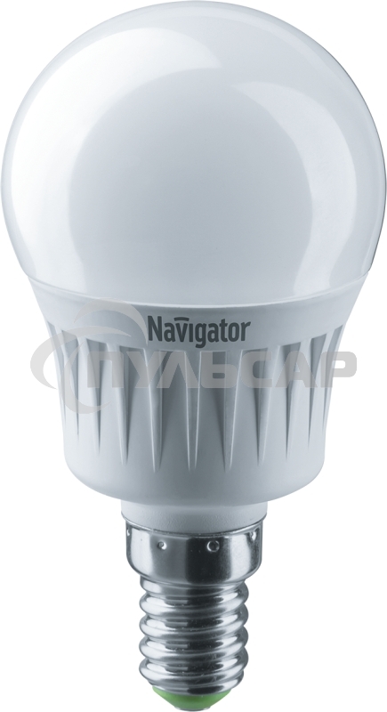 Лампа светодиодная Navigator NLL-G45-7-230-4K-E14 7Вт шар 4000К белый E14 560лм 176-264В