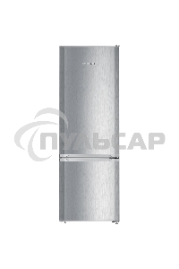 Холодильник Liebherr CUELE 2831-26 001 серебристый двухкамерный 219/53л морозилка снизу