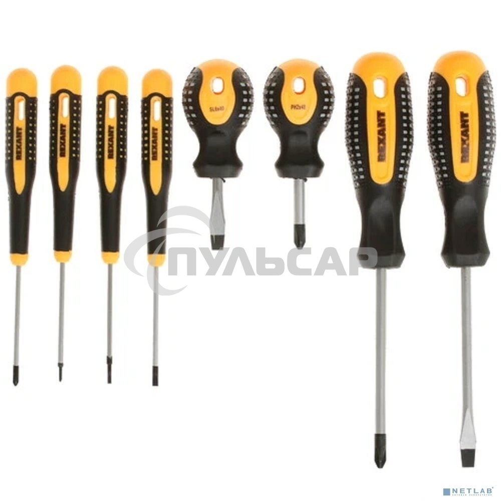 Набор отверток 8 предметов Rexant