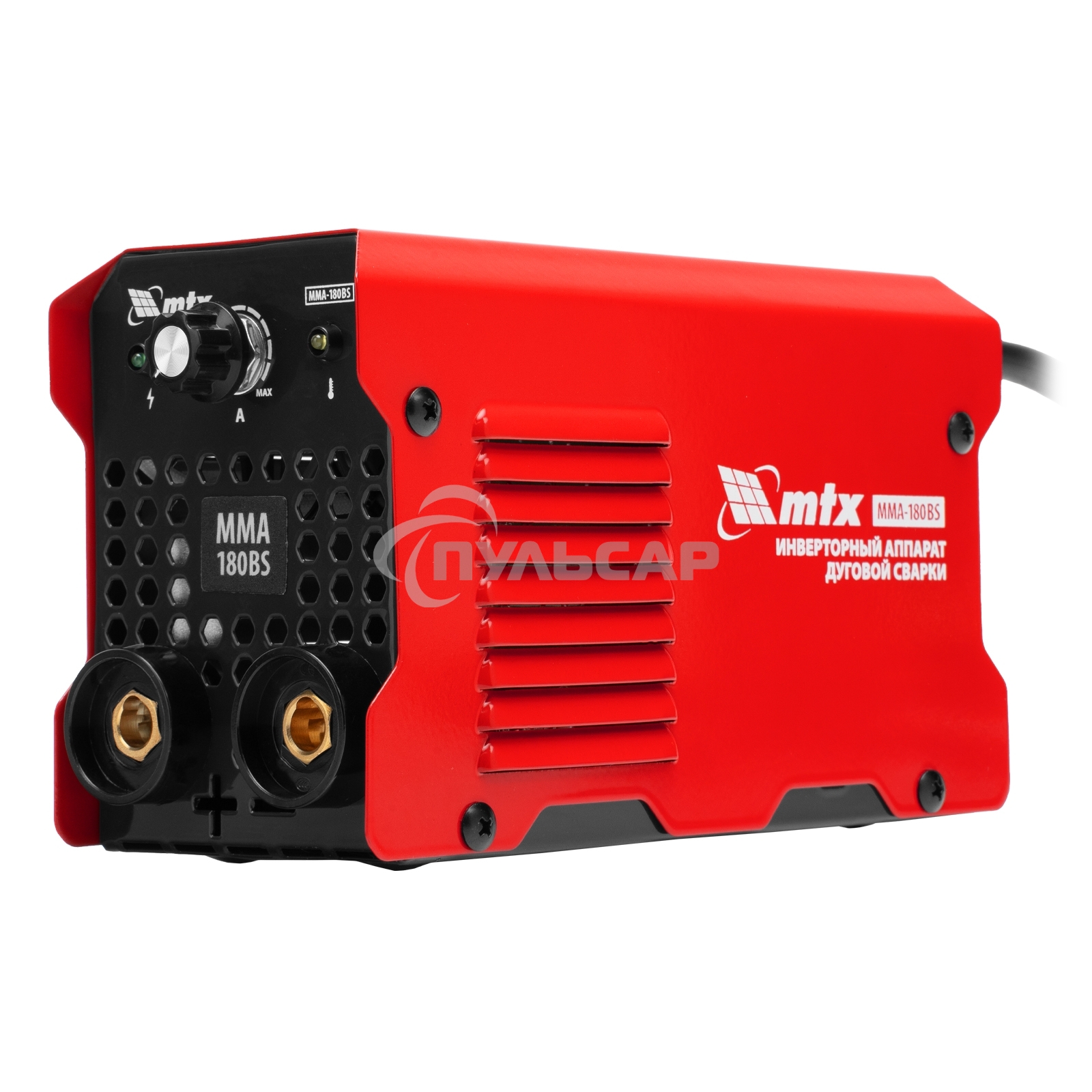Инверторный аппарат дуговой сварки MMA-180BS, 180 А, ПВ 60% MTX