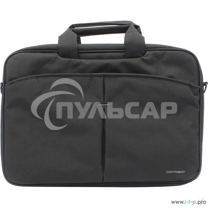 Компьютерная сумка Continent CC-012 Black (15,6), черный