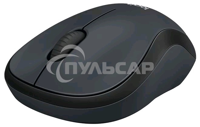 Мышь беспроводная Logitech M220 SILENT черный, 1000 dpi, радиоканал, USB, кнопки - 3