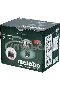 Дрель-шуруповерт Metabo PowerMaxx BS 600984000, Аккумуляторный, 10,8В, 2 АКБ