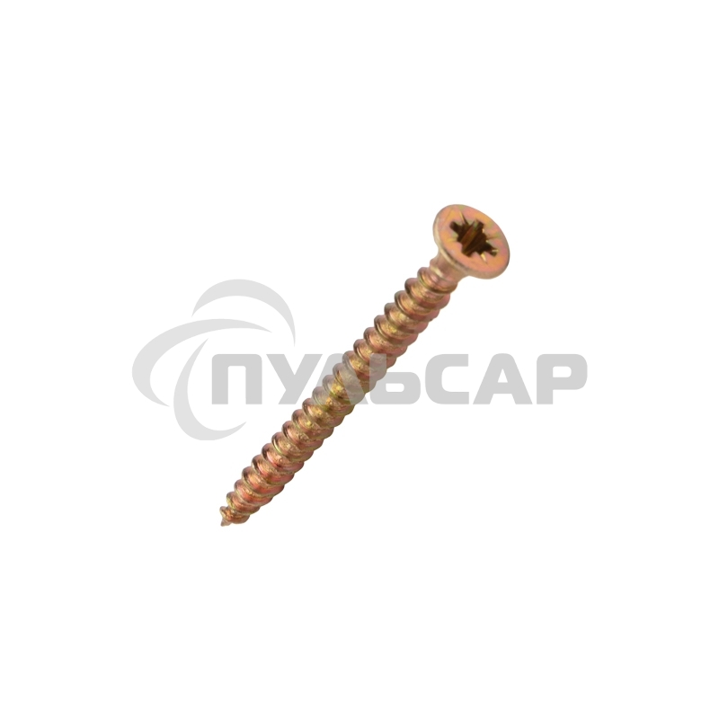 Саморез универсальный KRANZ 3х35, желтый цинк, пакет (800 шт/уп)