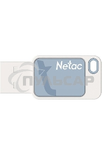 Флешка USB Netac UA31, 32 Gb USB 2.0, NT03UA31N-032G-20BL синий