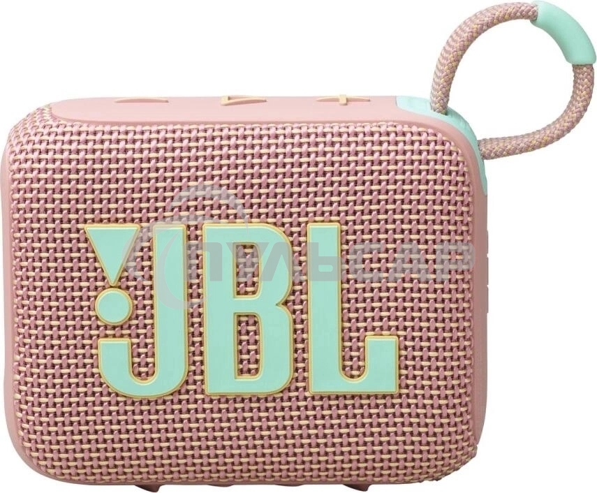 Портативная акустика JBL GO 4, розовый