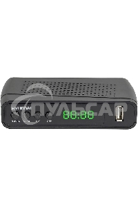 Ресивер DVB-T2 Hyundai H-DVB520 + WiFi-адаптер черный