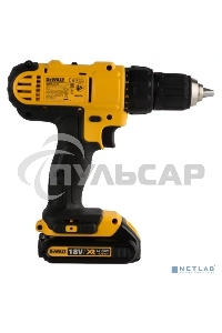 Дрель-шуруповерт DeWalt DCD771D2-KS, Аккумуляторная, 18В, 2 АКБ, Кейс