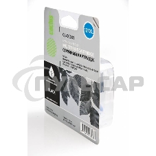 Картридж струйный Cactus CS-CC641 №121XL черный (18 мл.) для HP DJ D1663/D2563/D2663/D5563/F2423/F2483