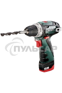 Дрель-шуруповерт Metabo PowerMaxx BS 600984000, Аккумуляторный, 10,8В, 2 АКБ