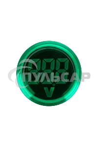 Индикатор значения напряжения зеленый VD22 70-500 В Rexant