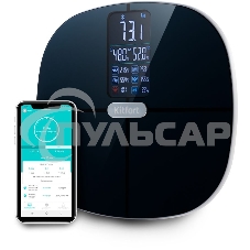 Весы напольные электронные Kitfort KT-809 макс.180кг черный