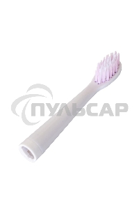 Сменные насадки к зубной электрической щетке Galaxy Line GL4990, белый, мягкая жесткость щетины, 2 сменных насадки-щетки, 2 защитных колпачка