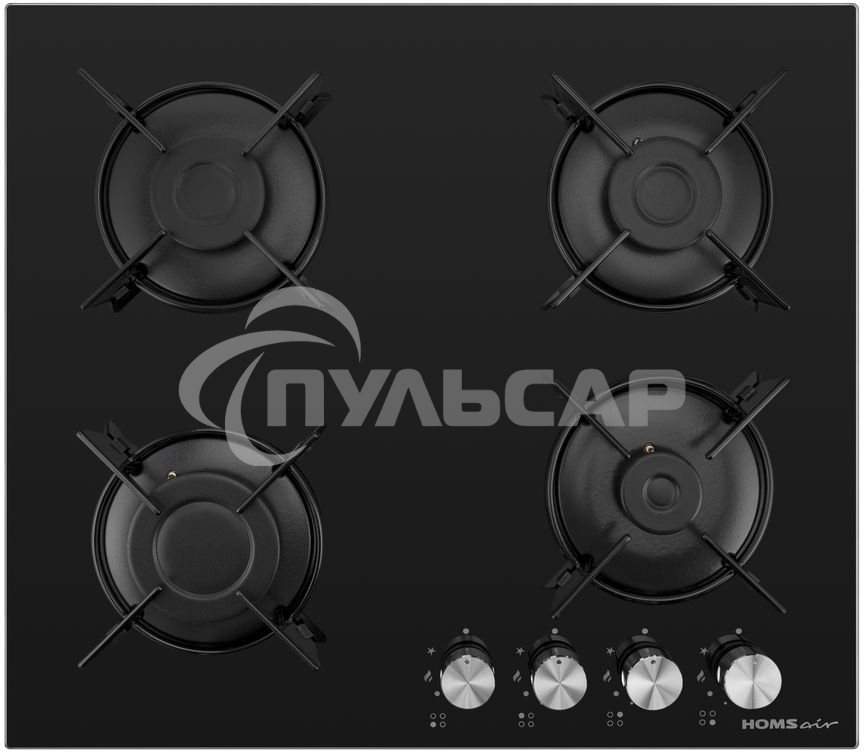Газовая варочная панель HOMSair HGG641EBK
