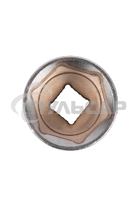 Головка Matrix торцевая 30мм 6-гранная crv под квадрат 1/2'' хромированная