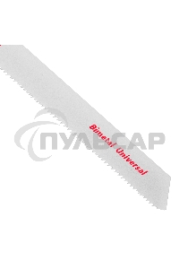 Полотна универсальные Matrix для сабельной пилы S1122VF,200/1,8-2,5 мм, Bimetal, 2шт., PRO