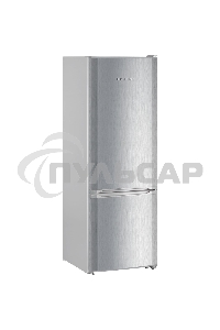 Холодильник Liebherr CUELE 2831-26 001 серебристый двухкамерный 219/53л морозилка снизу