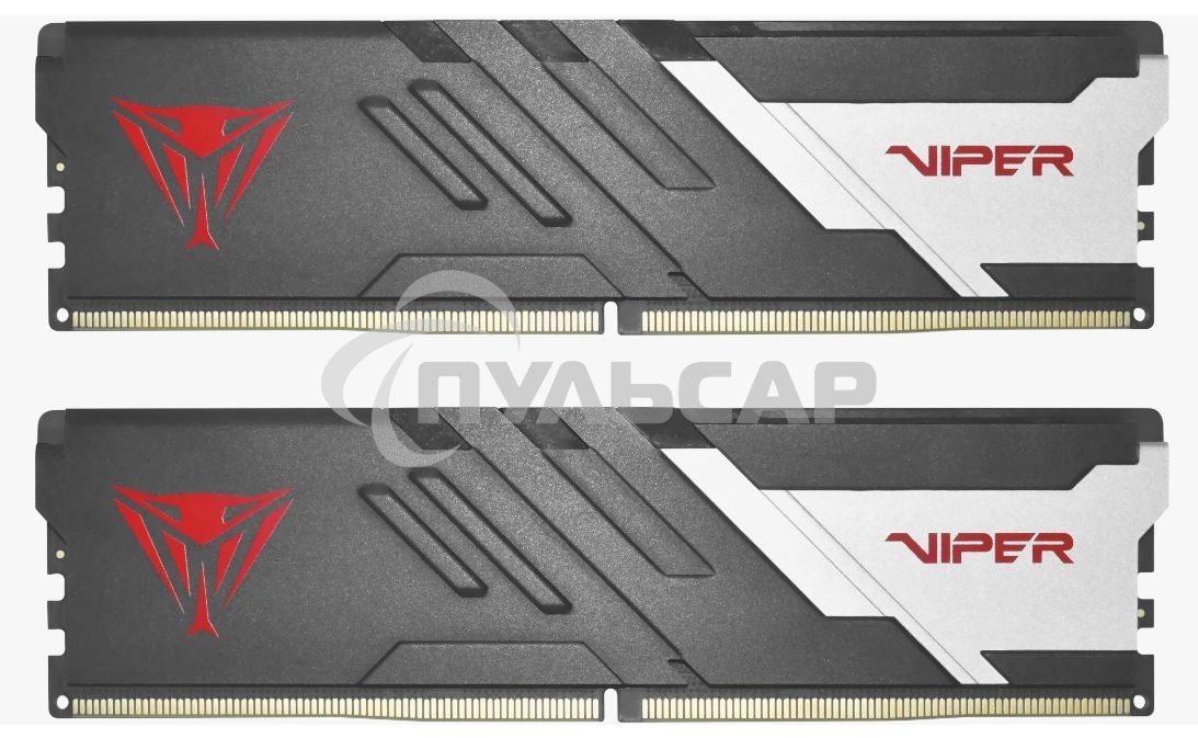 Оперативная память Patriot Viper Venom, DDR5, 32Gb (2x16Gb), 7200MHz, CL34, DIMM, с радиатором, черный