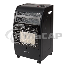 Обогреватель инфракрасный газовый для дома, 4,2кВт, для баллона 27л, черный Rexant