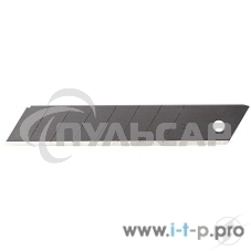 Лезвие OLFA (OL-LBB-10B) черный MAX сегментированное, 18х100х0,5мм, 10шт