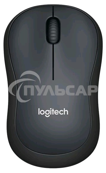 Мышь беспроводная Logitech M220 SILENT черный, 1000 dpi, радиоканал, USB, кнопки - 3