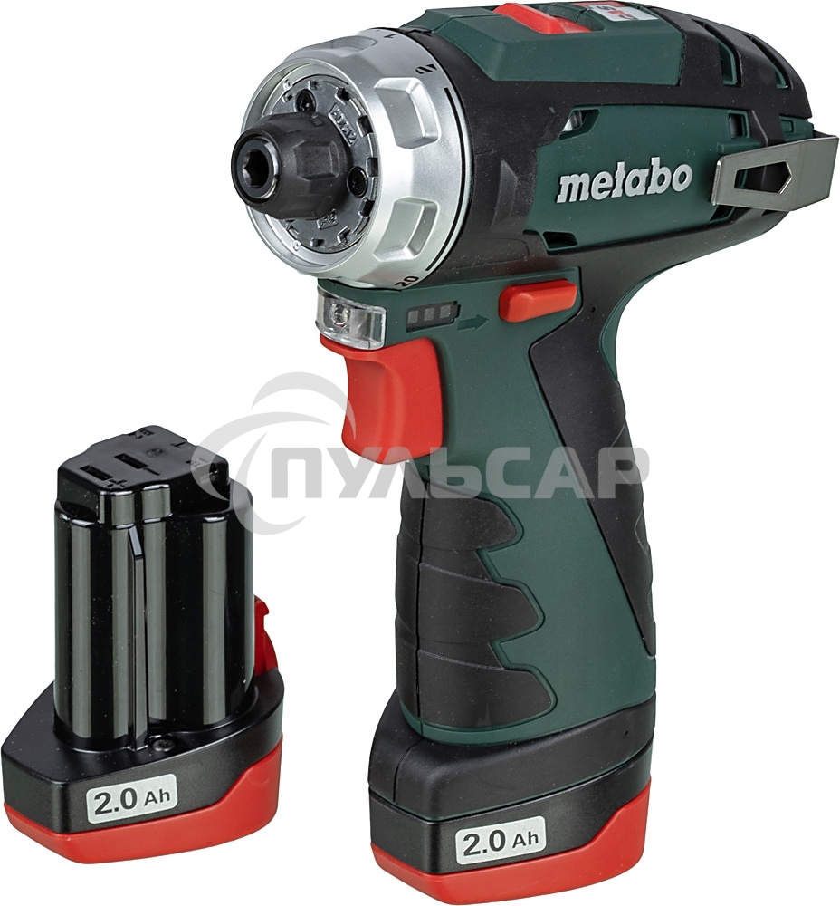 Дрель-шуруповерт Metabo PowerMaxx BS 600984000, Аккумуляторный, 10,8В, 2 АКБ