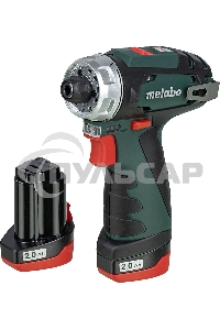Дрель-шуруповерт Metabo PowerMaxx BS 600984000, Аккумуляторный, 10,8В, 2 АКБ